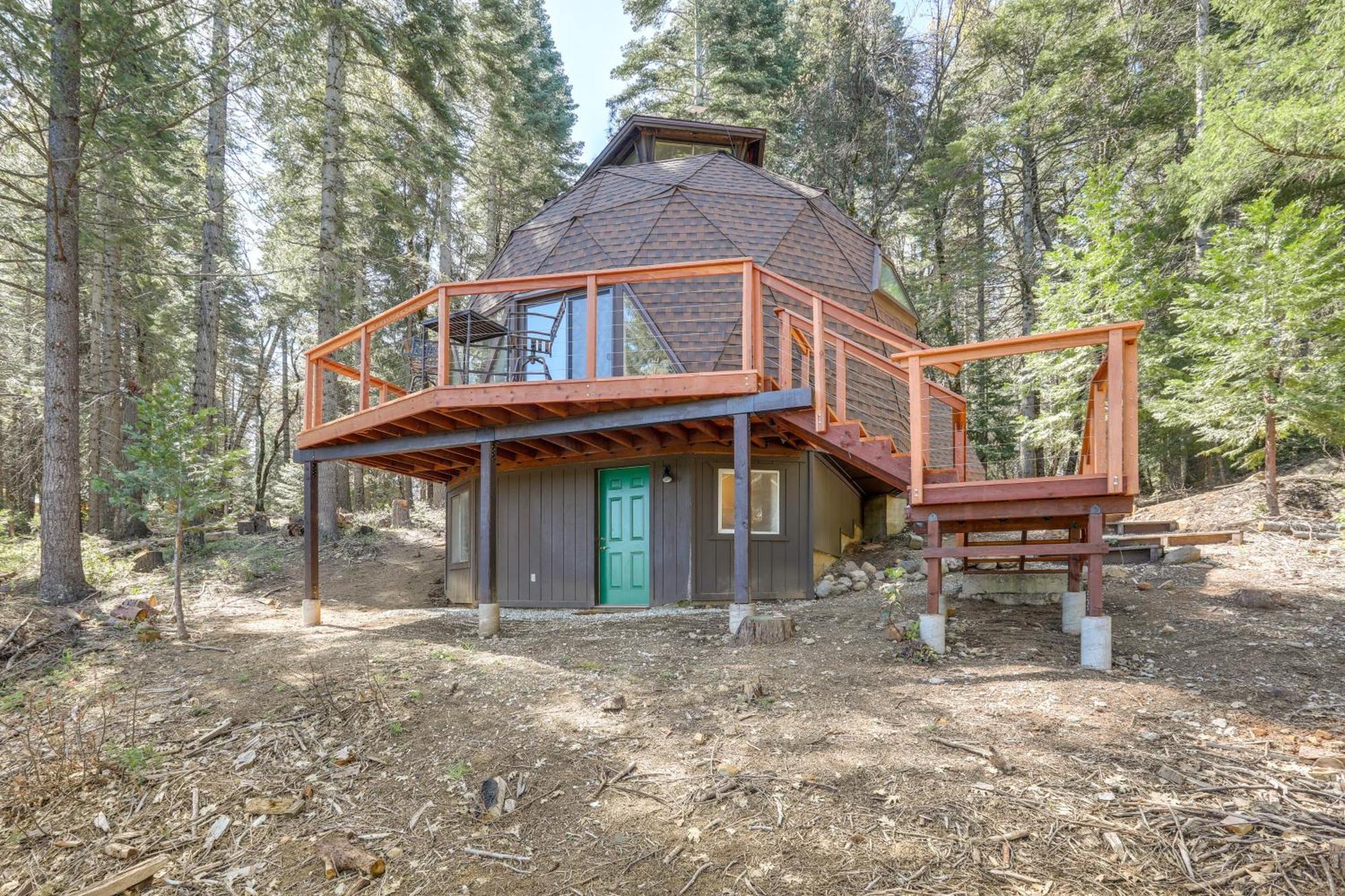 Off-Grid Nevada City Geodesic Dome House With Views! Exterior foto