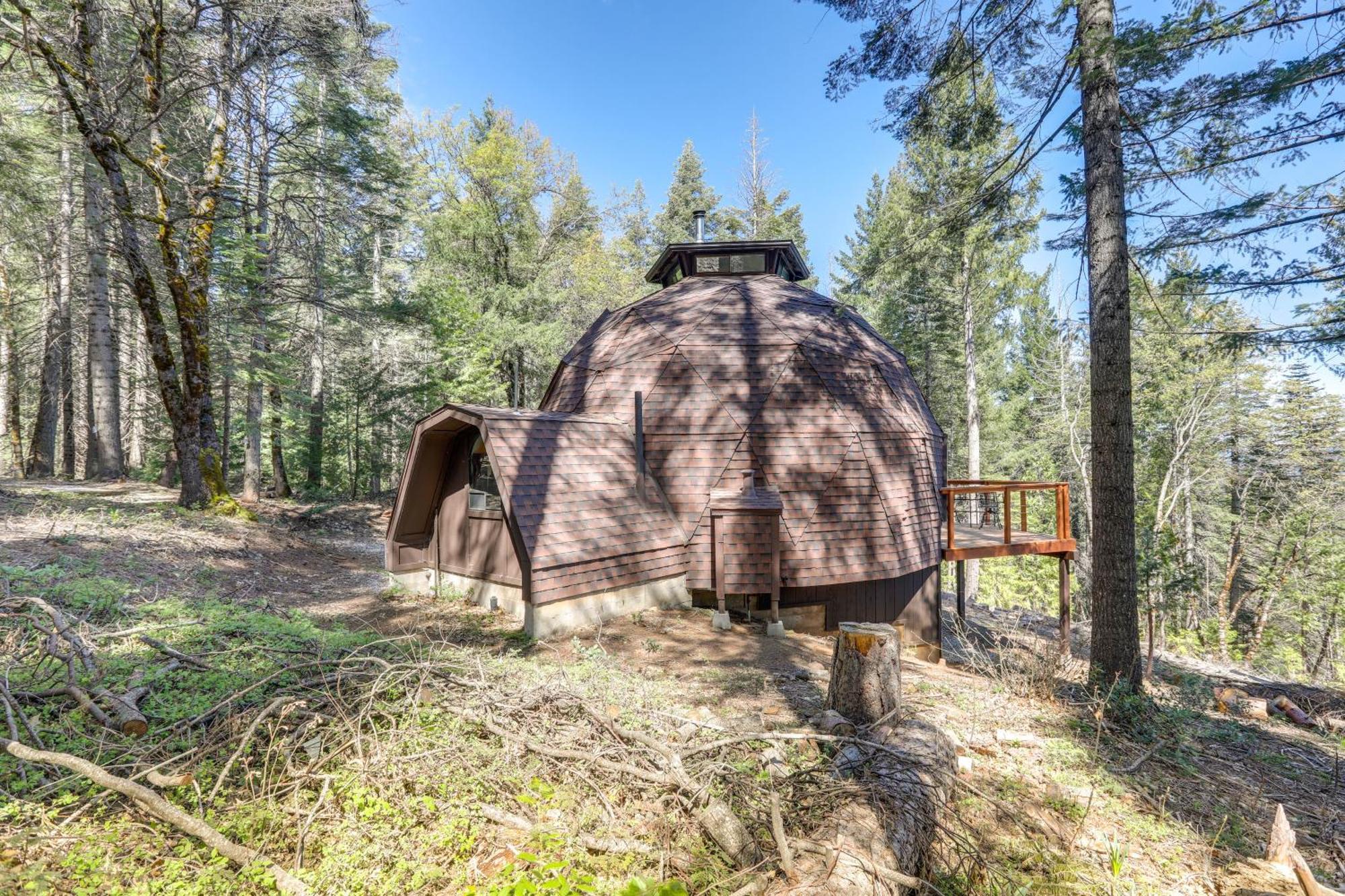 Off-Grid Nevada City Geodesic Dome House With Views! Exterior foto