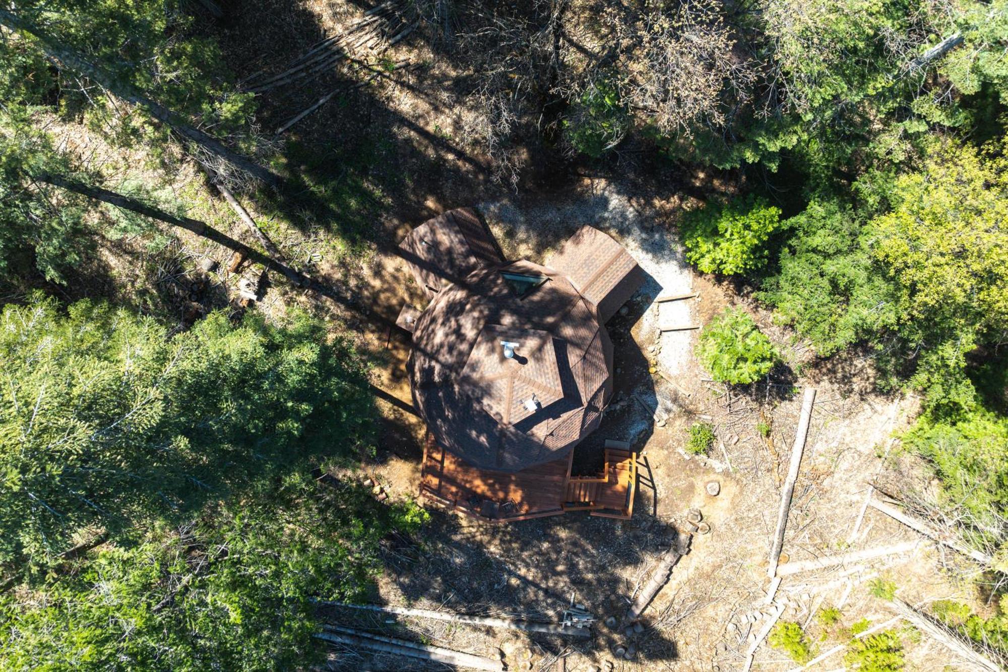 Off-Grid Nevada City Geodesic Dome House With Views! Exterior foto