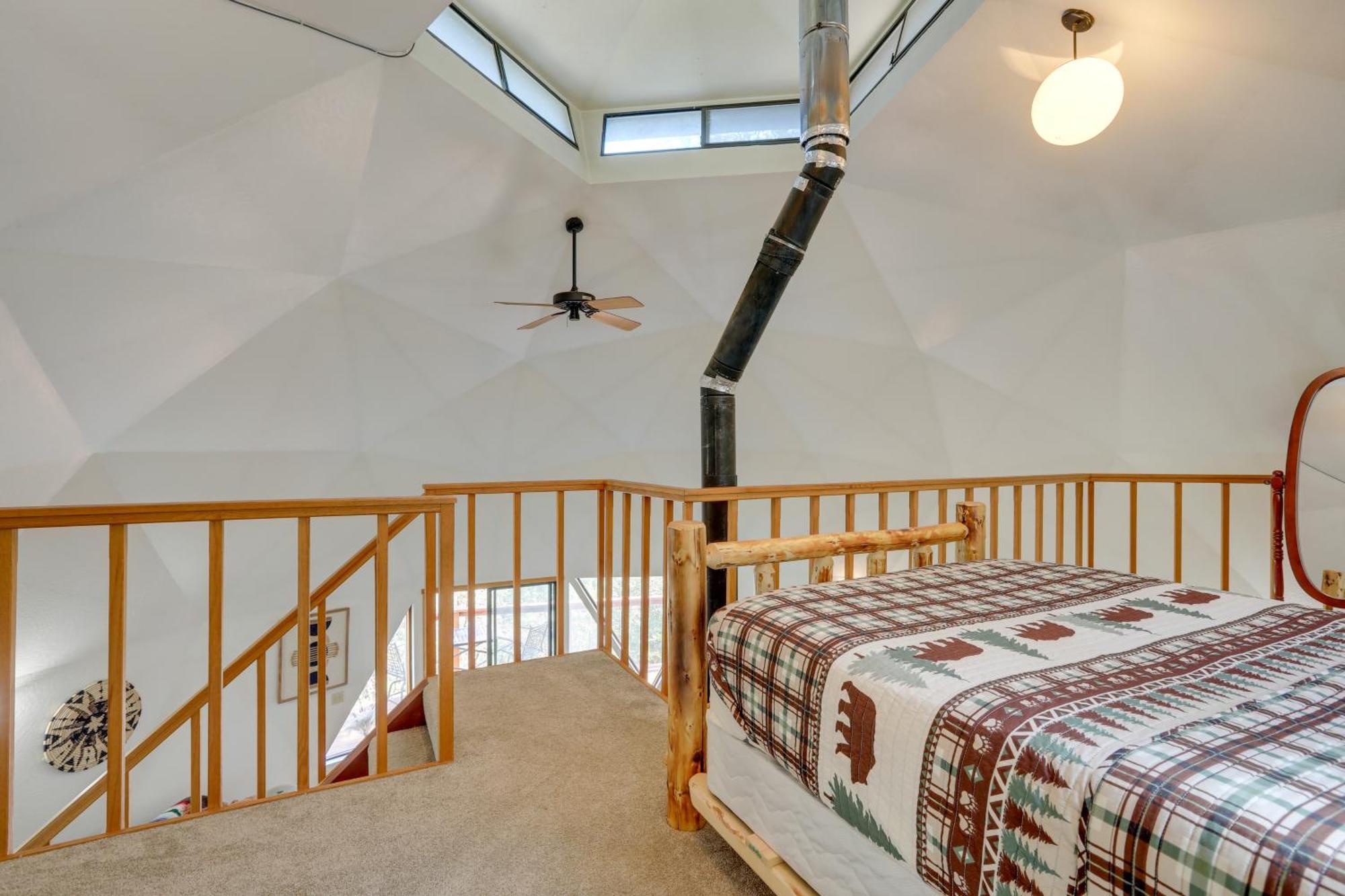 Off-Grid Nevada City Geodesic Dome House With Views! Exterior foto