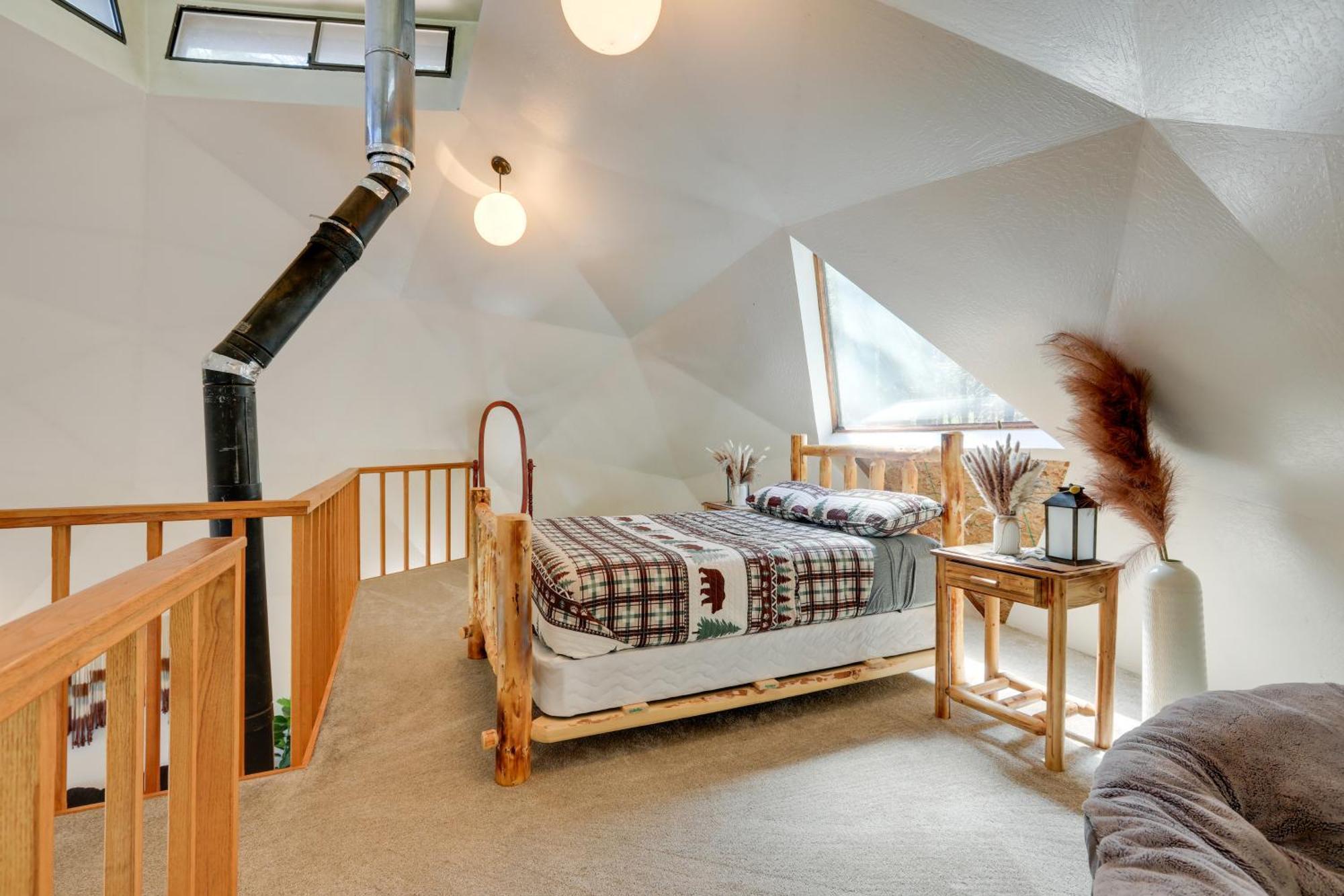Off-Grid Nevada City Geodesic Dome House With Views! Exterior foto